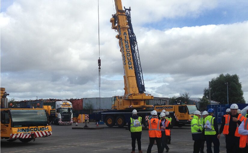 Ainscough Crane Hire Open Doors For Scotland Open Day