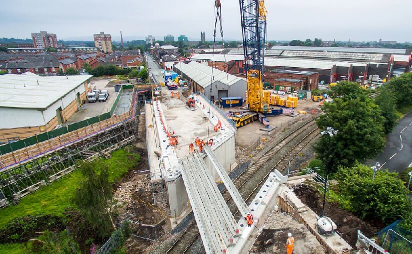 Ainscough installs Greater Manchester road bridge