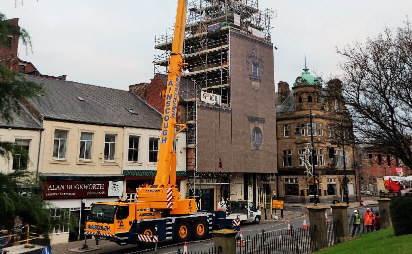 Ainscough restores important statue to Sunderland’s skyline
