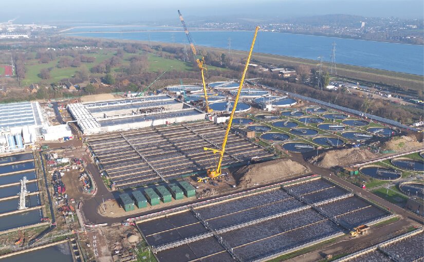 Ainscough wastes no time at Deepham Sewage Treatment Works