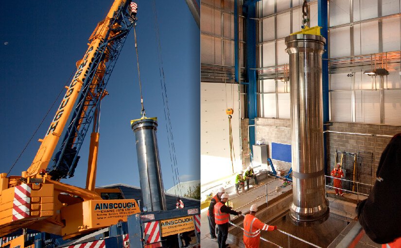 No pressure for Ainscough at deep sea test centre