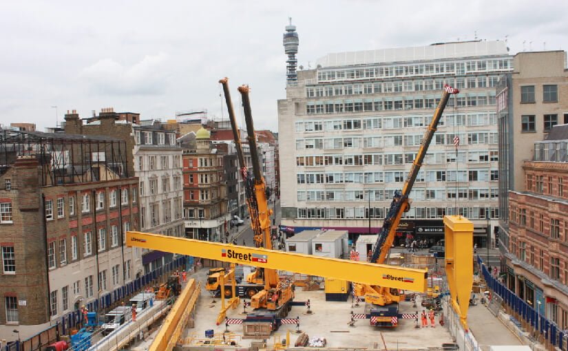 Ainscough lifts Goliath to help deliver Crossrail