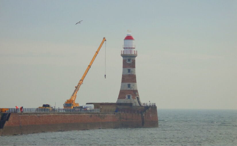 Ainscough carries out Roker Pier repair work