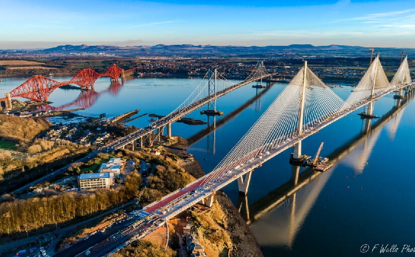 New images reveal majesty of Queensferry Crossing