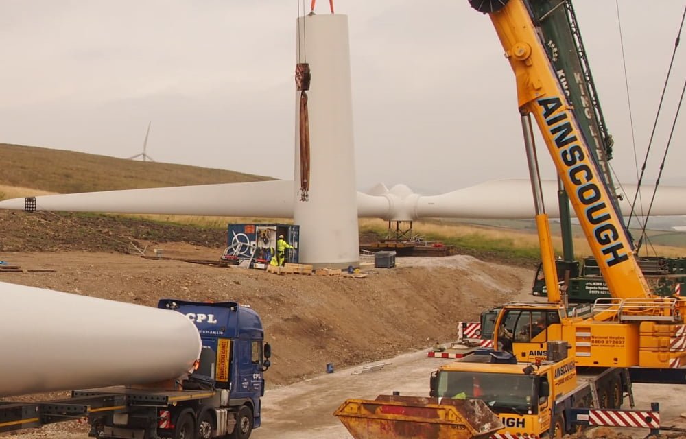 Lifting Services for Wind Energy