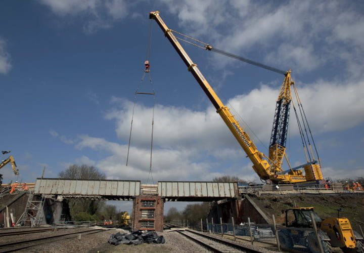 Rail possession case study – Brumber Hill Bridge