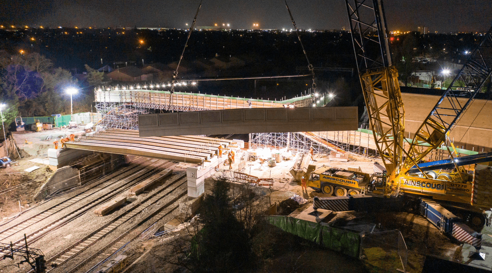 Crane Hire Cranes For Hire UK Ainscough Crane Hire Ltd