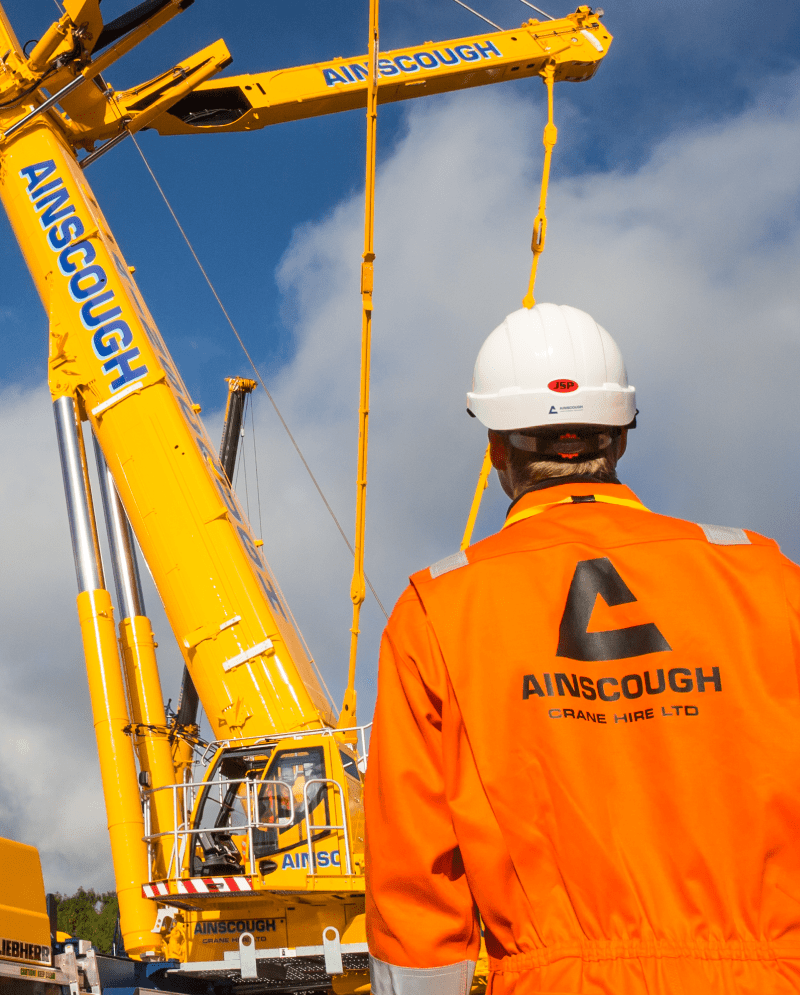 Crane Hire Cranes For Hire UK Ainscough Crane Hire Ltd