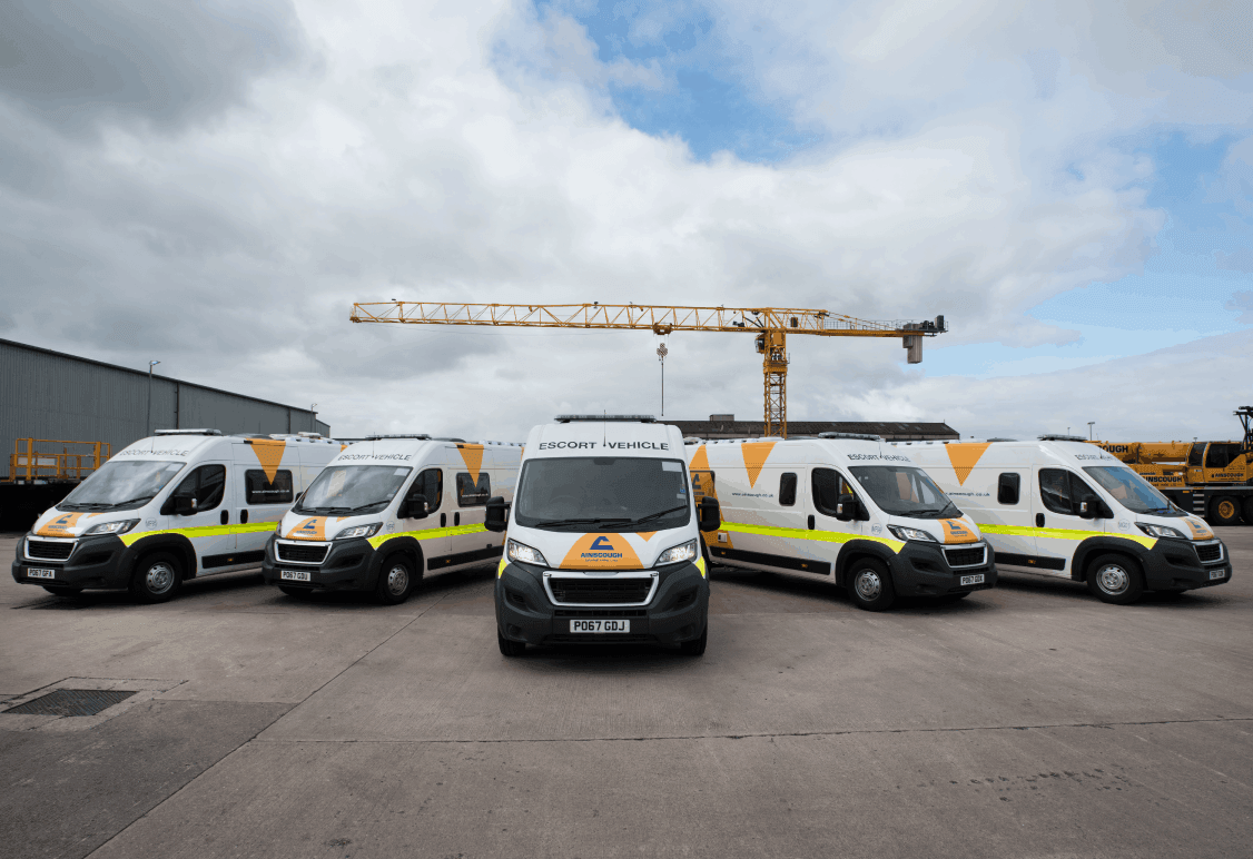 ainscough escort vehicles