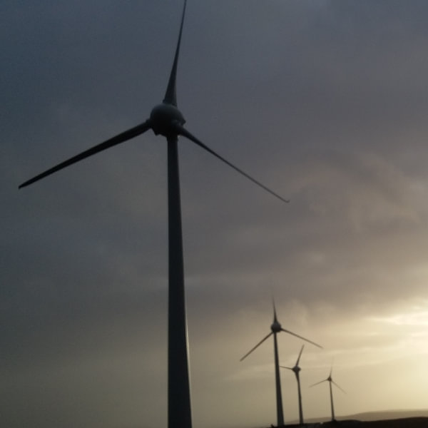 wind turbines