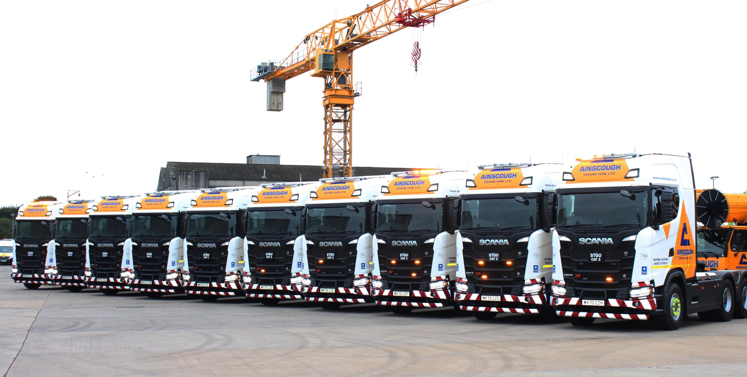 AINSCOUGH FURTHER INVESTS IN FLEET WITH ADDITION OF HEAVY HAULAGE