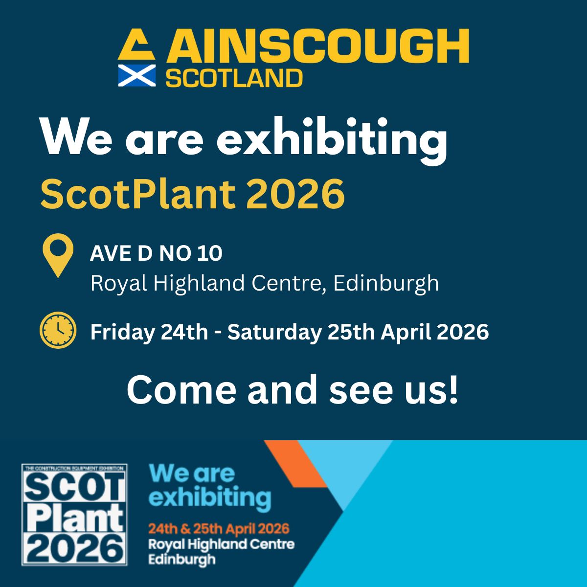 Ainscough exhibiting ScotPlant 2026
