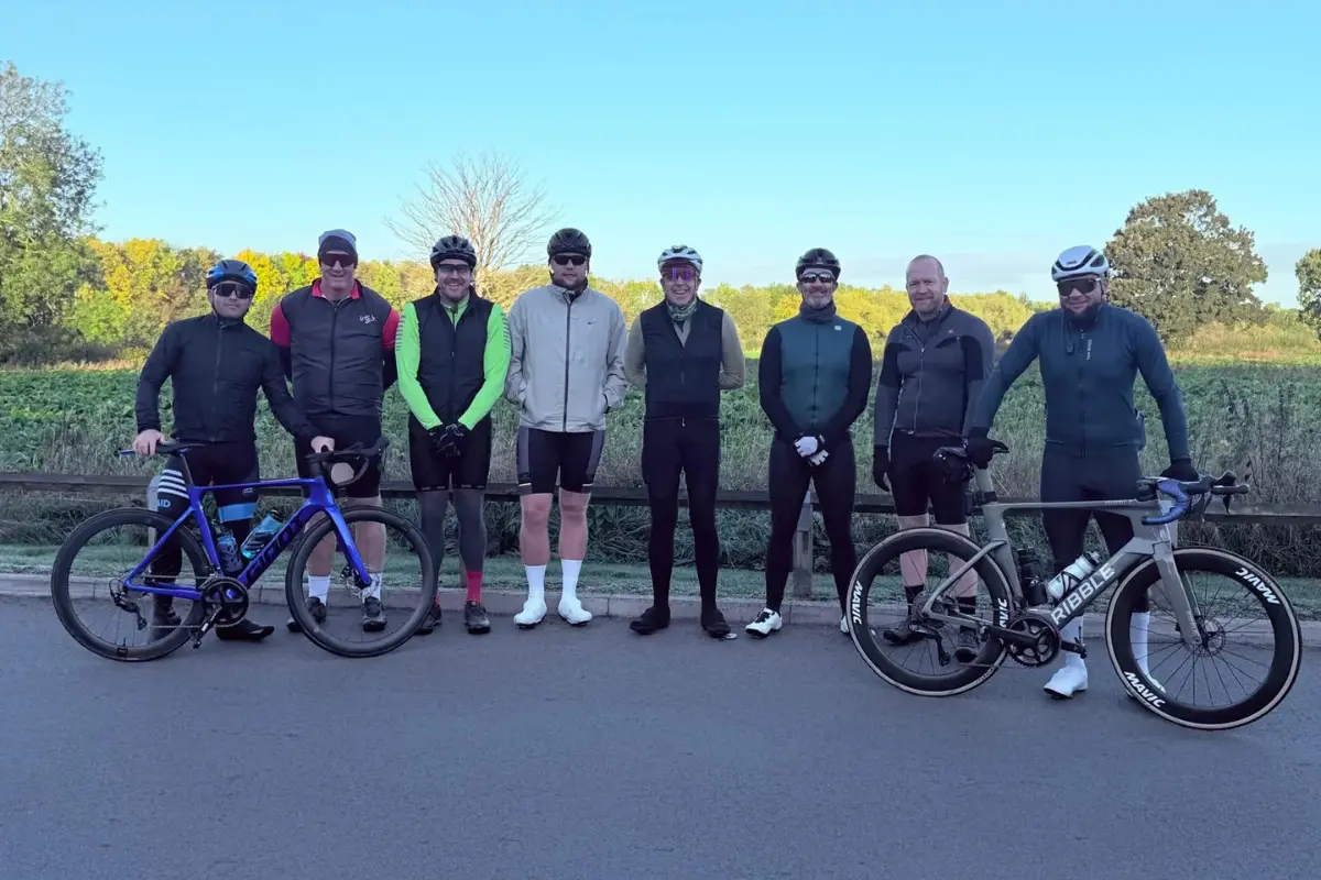 Ainscough Crane hire way of the roses cycle 1