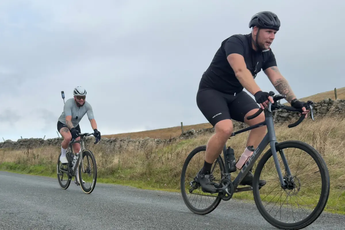 Ainscough Crane hire way of the roses cycle 3