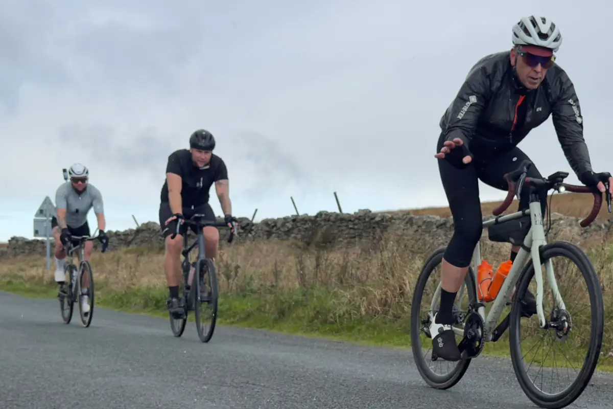 Ainscough Crane hire way of the roses cycle 4